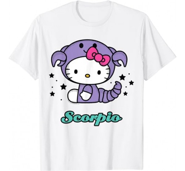 Hello Kitty Zodiac Scorpio Tee Shirt T-Shirt Hello Kitty Zodiac Scorpio Tee Shirt T-Shirt